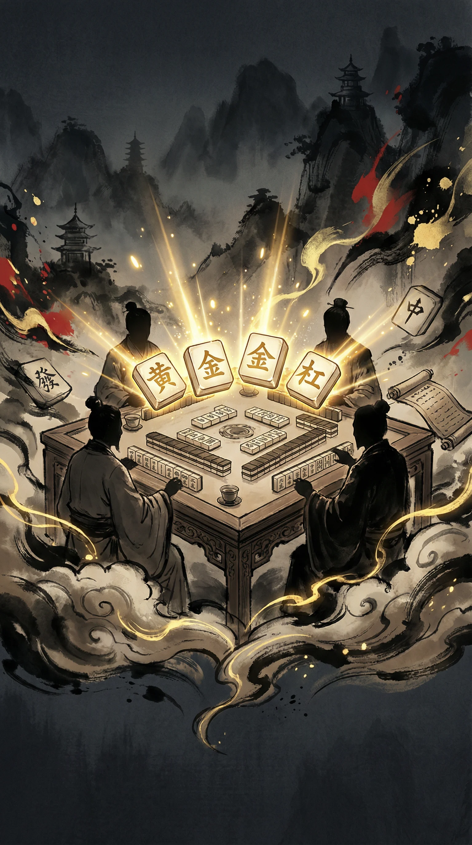 麻将胡了2黄金杠特效游戏画面